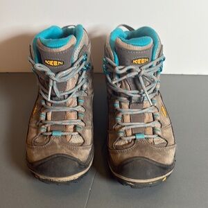 Keen Gray and Teal Men's Rain & Snow Boots 7.5